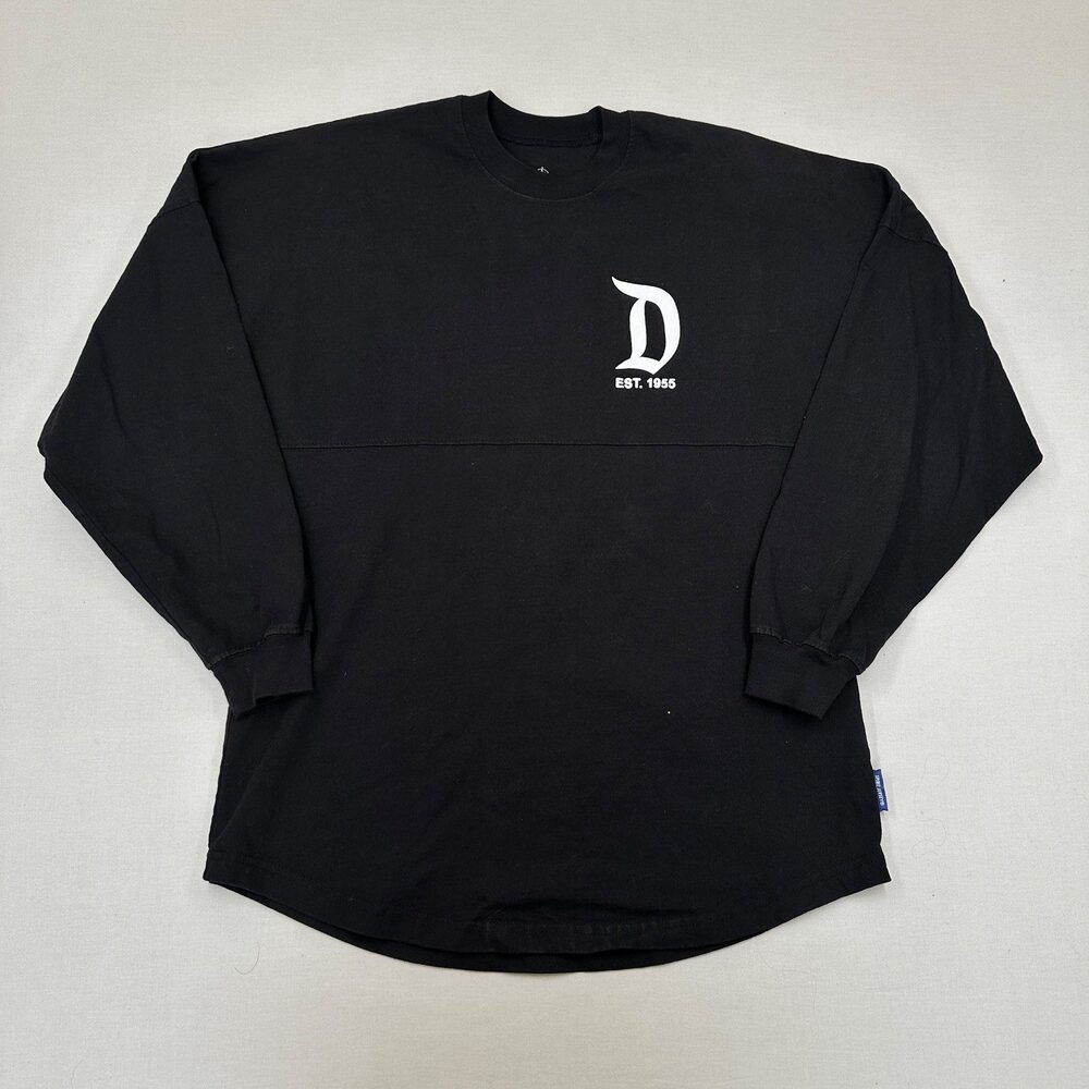 Streetwear Disney Spirit Jersey Disneyland Est 1955 Oversized Pullover S
